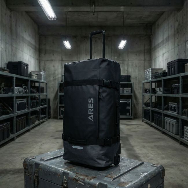 Valise de voyage 65L - Noir - Ares