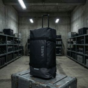 Mala de viagem 65L - Preto - Ares