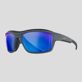 Occhiali da sole Ozone (lenti Captivate™ polarizzate e specchi Blu) - Grigio/Nero - Wiley X