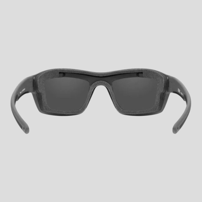 Sonnenbrille Ozone (Captivate™ polarisierte und blaue Spiegelgläser) - Grau/Schwarz - Wiley X