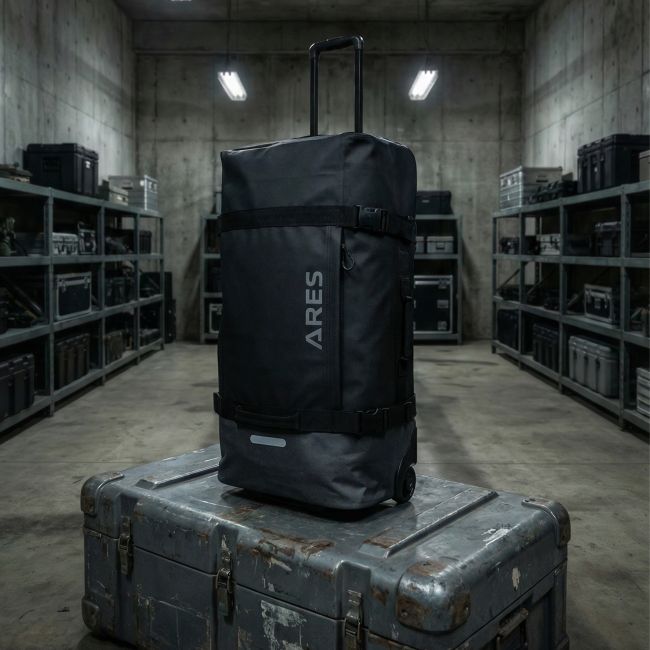 Reisekoffer 50L - Schwarz - Ares
