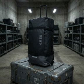 Valigia da viaggio 50L - Nero - Ares