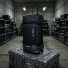Valise de voyage 50L - Noir - Ares