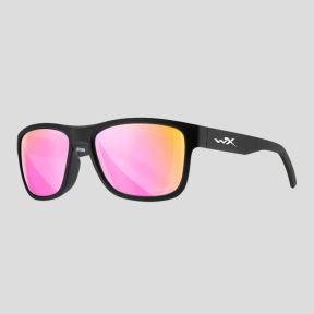 Lunettes de soleil Ovation (verres Captivate™ polarisés et miroirs Roses/Dorés) - Noir - Wiley X