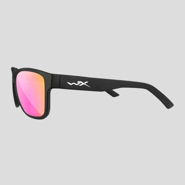 Occhiali da sole Ovation (lenti Captivate™ polarizzate e specchi Rosa/Dorati) - Nero - Wiley X