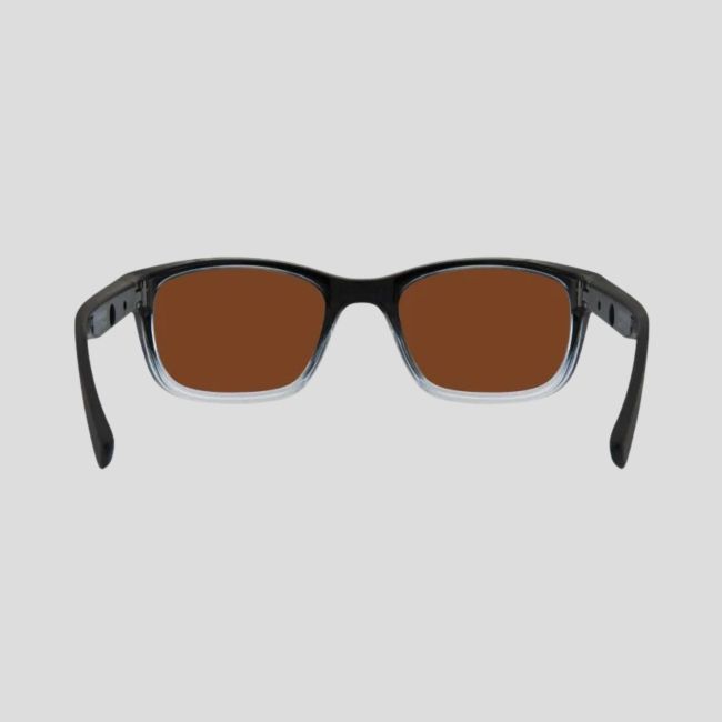 Occhiali da sole Helix (lenti Captivate™ polarizzate e specchi Bronzati) - Nero/Grigio Chiaro Trasparente - Wiley X