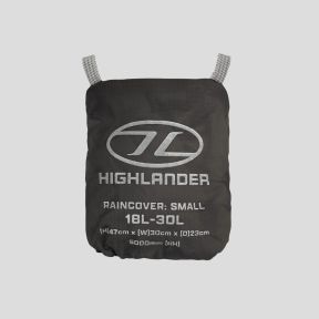Cubierta impermeable para mochila Ducks 18 a 30L - Negro - Highlander Forces