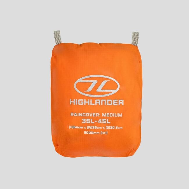 Couvre-sac étanche Ducks 35 à 45L - Orange - Highlander