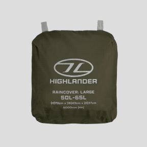 Capa impermeável para mochila Ducks 50 a 65L - Ranger Green - Highlander Forces