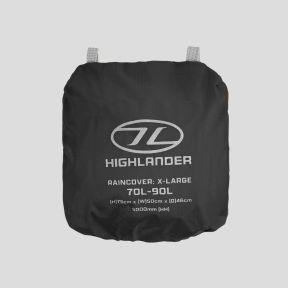 Couvre-sac étanche Ducks 70 à 90L - Noir - Highlander
