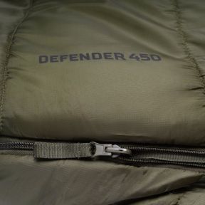 Sacco a pelo mummia Defender 450 (-7 a -1°C e +) - Verde Oliva - Highlander Forces