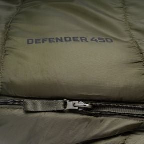 Sacco a pelo mummia Defender 450 (-7 a -1°C e +) - Verde Oliva - Highlander Forces