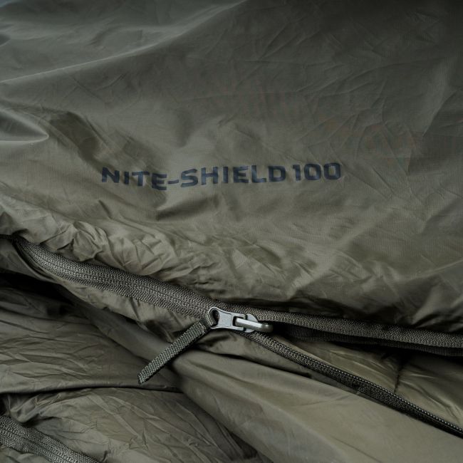 Sacco a pelo mummia Nite Shield 100 (10 a 14°C e +) - Verde Oliva - Highlander Forces