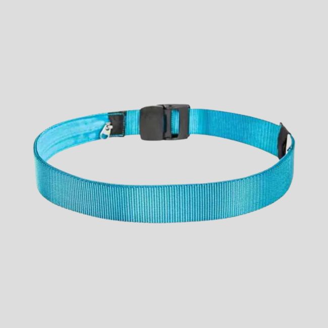 Ceinture avec poche zippée intérieure 30mm - Bleu Ocean - Tatonka