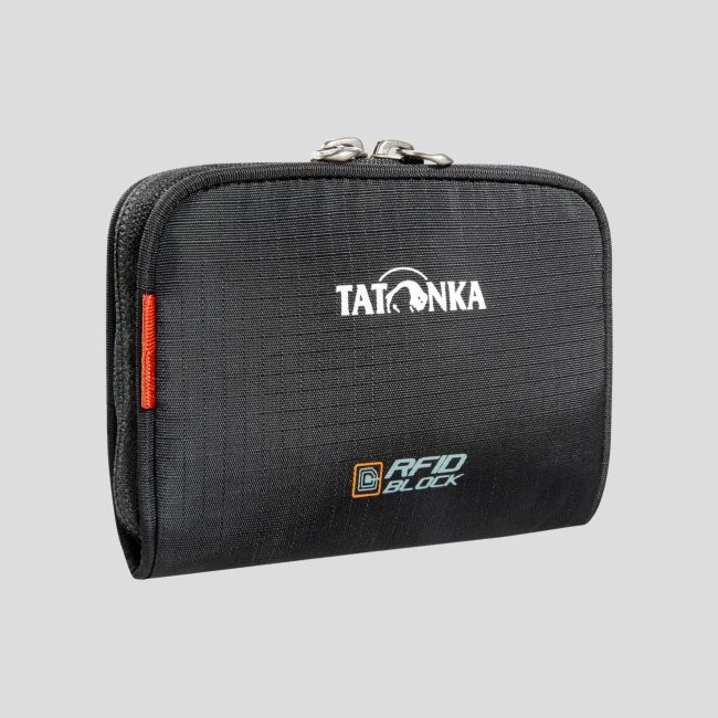 Carteira com bloqueador RFID - 19x9x2cm - Preto - Tatonka