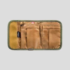 Cartera con solapa de velcro RFID block - Oliva - Tatonka