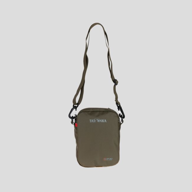 Sacoche bandoulière RFID block 21x15x7cm - Olive - Tatonka