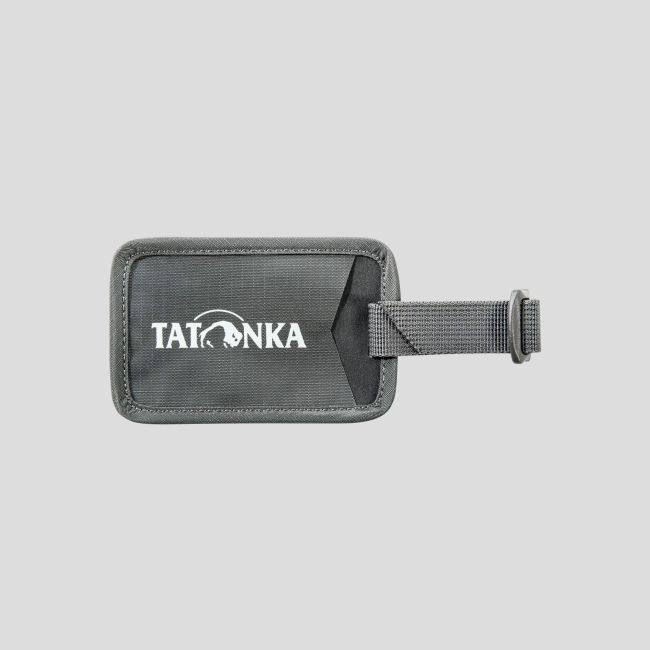 Travel name TAG - Gris titane - Tatonka