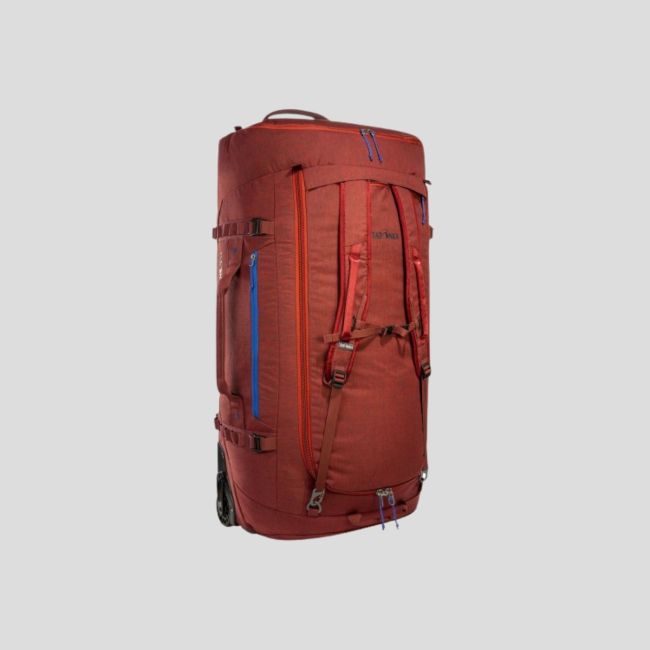 Valise trolley souple Duffle Roller 140 L - Rouge Tango - Tatonka