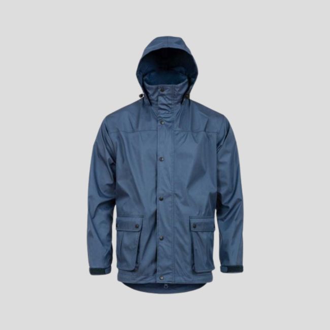 Waterdichte jas AB-TEX Tempest - Marineblauw - Highlander