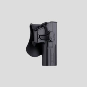 Rigide polymeer holster AM-MPG2 voor S&W M&P9 - Zwart - Amomax