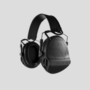Gehörschutz-Headset mit schwarzem Leder-Kopfbügel Suprême T2 (SNR: 29dB) - Schwarz - MSA Sordin