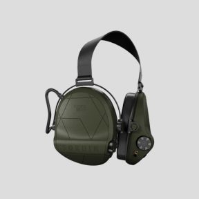 Gehörschutz-Headset mit schwarzem Stoff-Nackenbügel Suprême T2 (SNR: 29dB) - Olivgrün - MSA Sordin