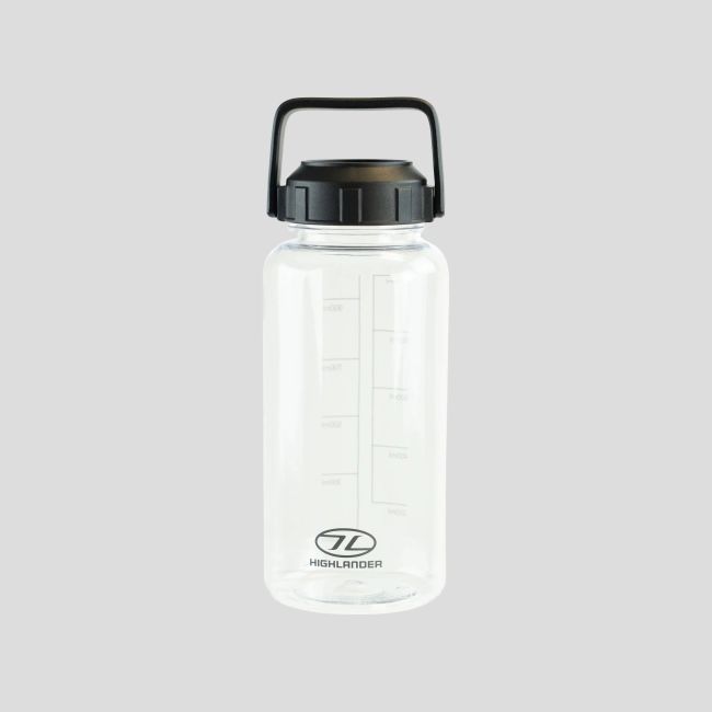 Borraccia Njord 1L in Tritan - Trasparente - Highlander Outdoor