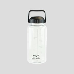 Bidon Njord 1L z Tritanu - Przezroczysty - Highlander Outdoor