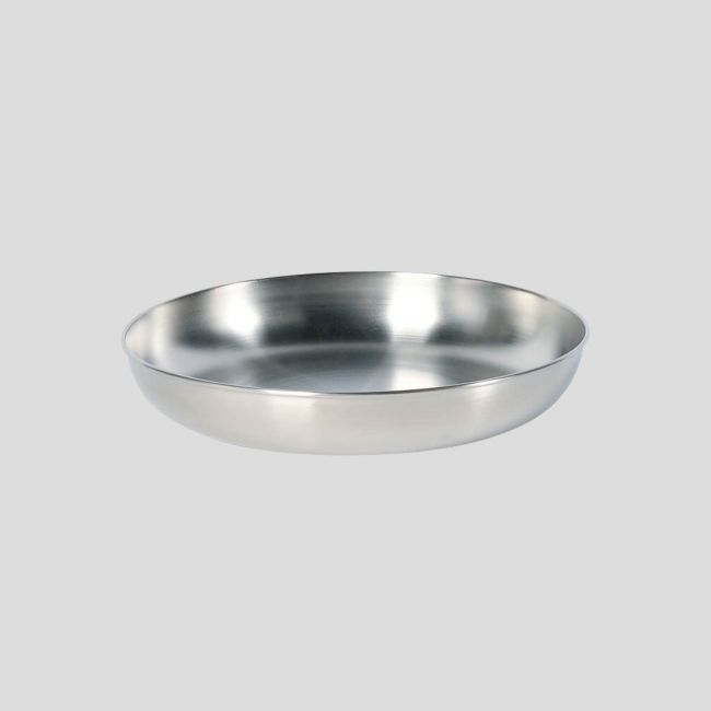 Assiette 19cm acier inoxidable - Tatonka