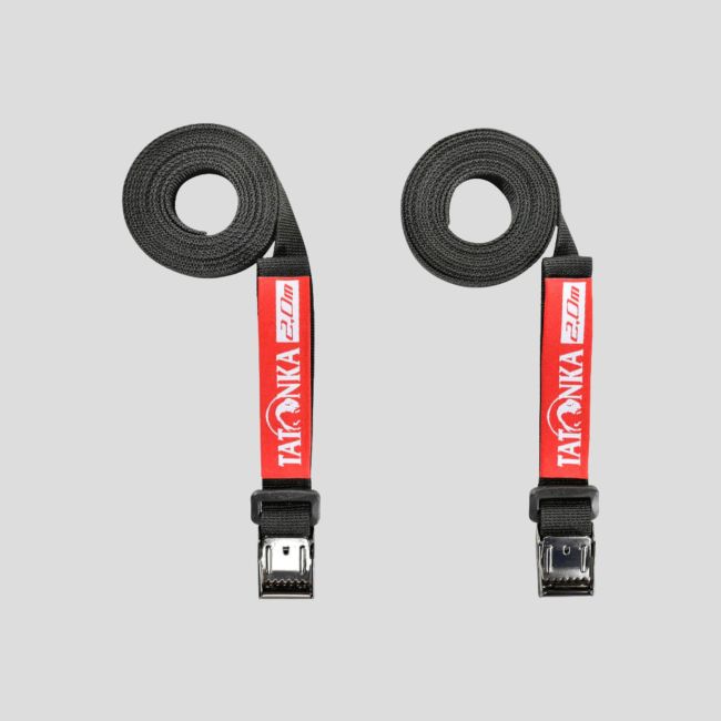 Par de correas 18mmx2m - Negro - Tatonka