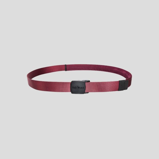 Gürtel mit innerem Reißverschlussfach 30mm - Bordeaux - Tatonka