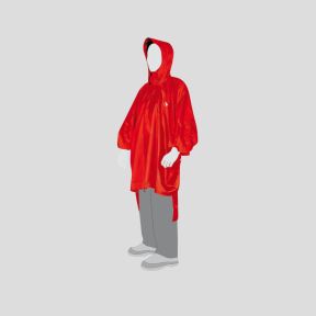 Poncho antipioggia M/L - Rosso - Tatonka
