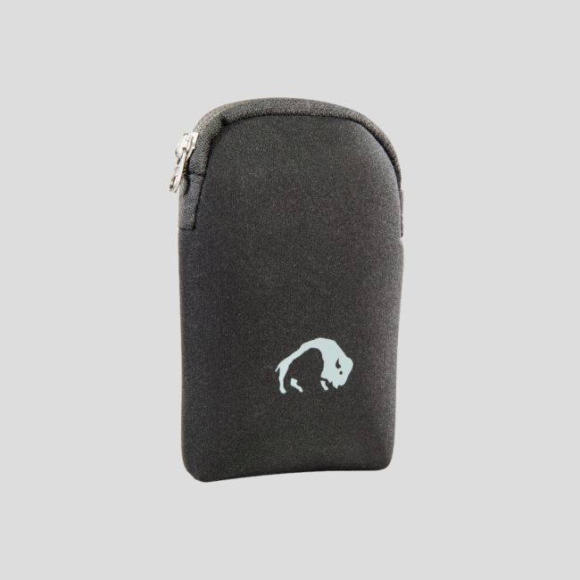 Custodia da cintura antiurto per smartphone - 14x9,5cm - Nero - Tatonka