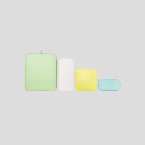 Bolsa de almacenamiento cúbica - Verde/Blanco/Amarillo/Azul - Tatonka
