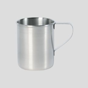 Caneca graduada com pega - 250ml - Aço inox - Tatonka
