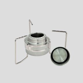 Rechaud pour poele en acier - Inox - Tatonka