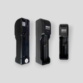 Carregador simples para bateria recarregável para protetor auricular Suprême T2/X2 BT - Preto - MSA Sordin