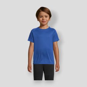 Kurzärmliges Raglan-T-Shirt Sporty Kinder - Royal - Sol's