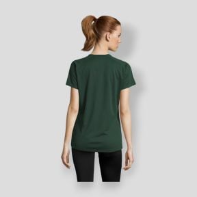 Tee-shirt à manches courtes raglan Sporty femme - Vert Forêt - Sol's