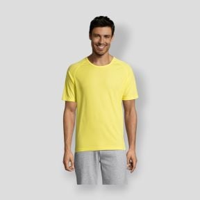 Tee-shirt à manches raglan Sporty homme - Citron - Sol's