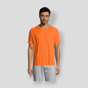 Raglan-T-Shirt Sporty Herren - Orange - Sol's
