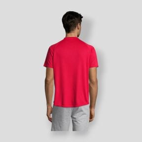 Tee-shirt à manches raglan Sporty homme - Rouge - Sol's