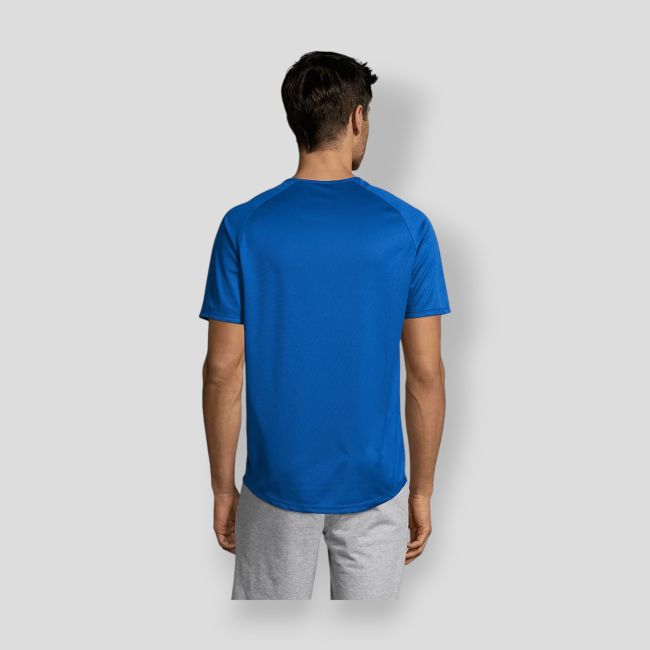Camiseta de mangas raglán Sporty hombre - Royal - Sol's