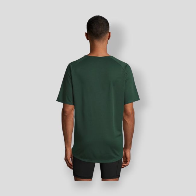 Camiseta de manga raglán Sporty hombre - Verde Bosque - Sol's