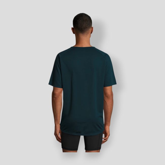 Raglan-T-Shirt Sporty Herren - Petrolblau - Sol's
