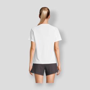 Camiseta de mangas raglán Vortex mujer - Blanco - Sol's