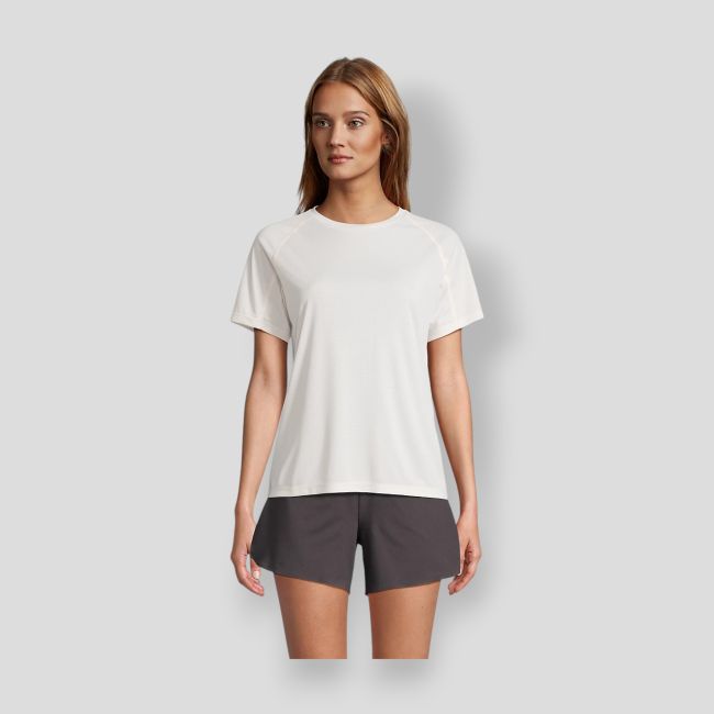Tee-shirt à manches raglan Vortex femme - Écru - Sol's