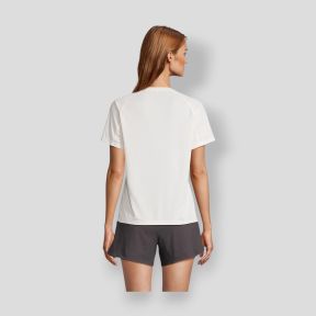 Camiseta de manga raglán Vortex mujer - Crudo - Sol's