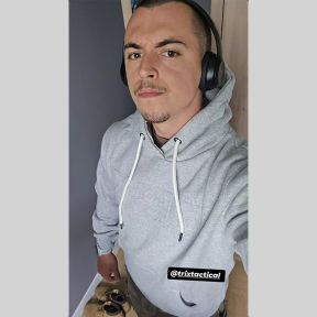 Bluza z kapturem Storm - Szary Melanż - Trix Tactical